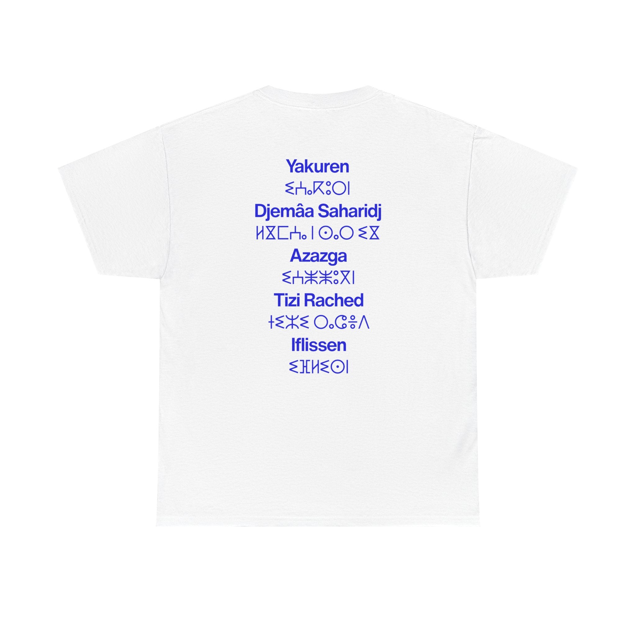 Tizi Ouzou White-Blue Tee