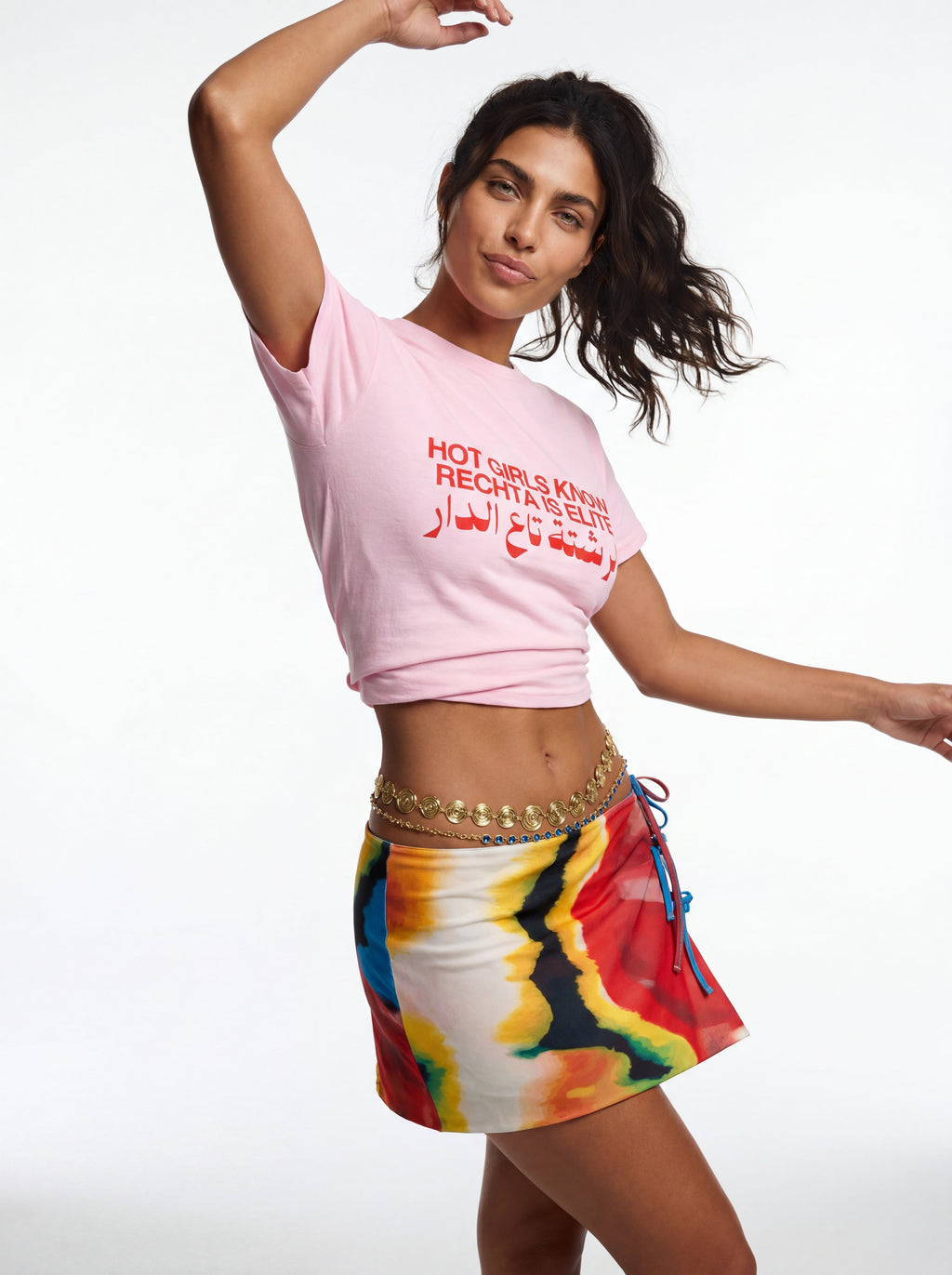 Rechta Is Elite Pink Tee