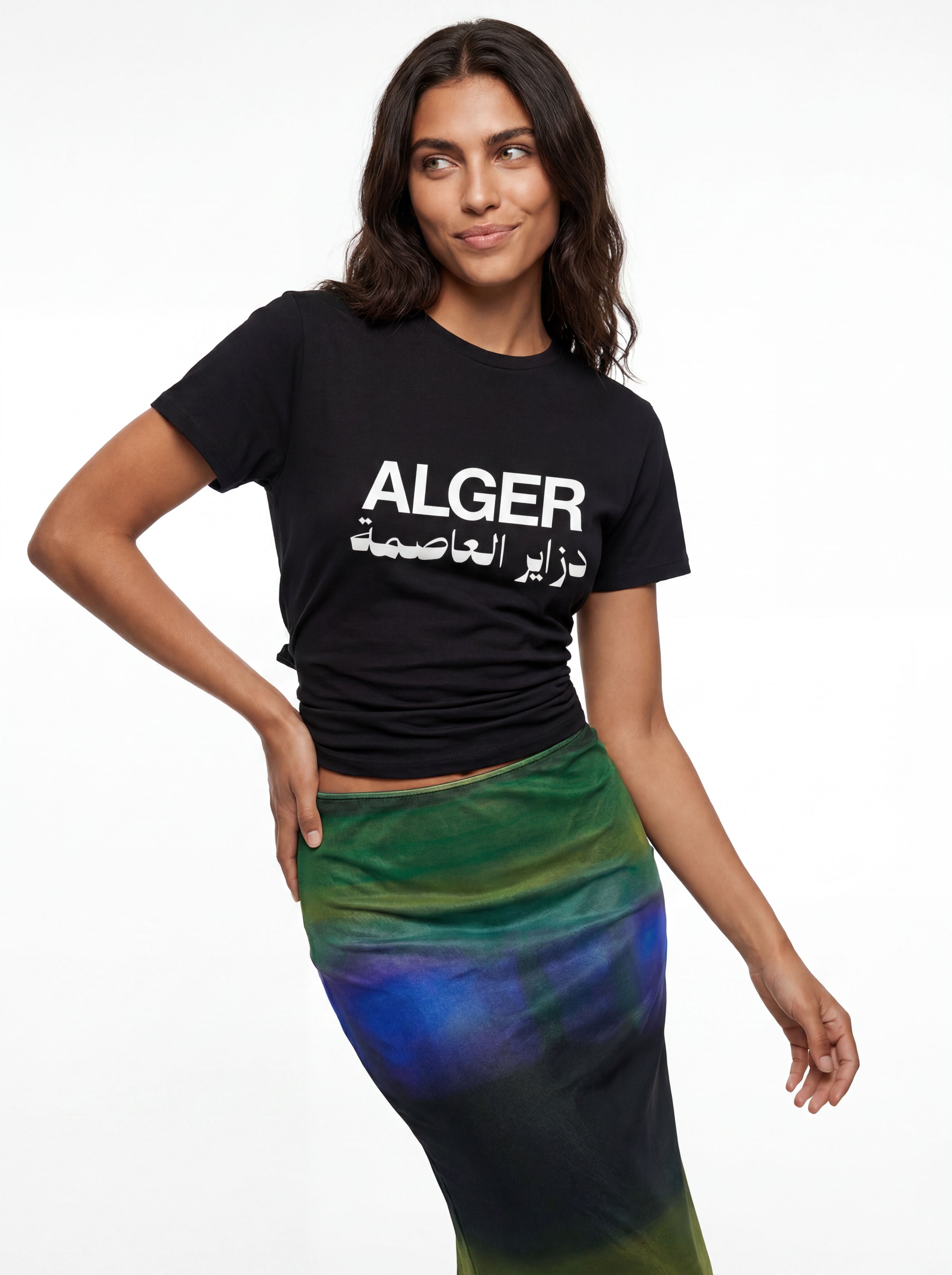 Alger Black Tee