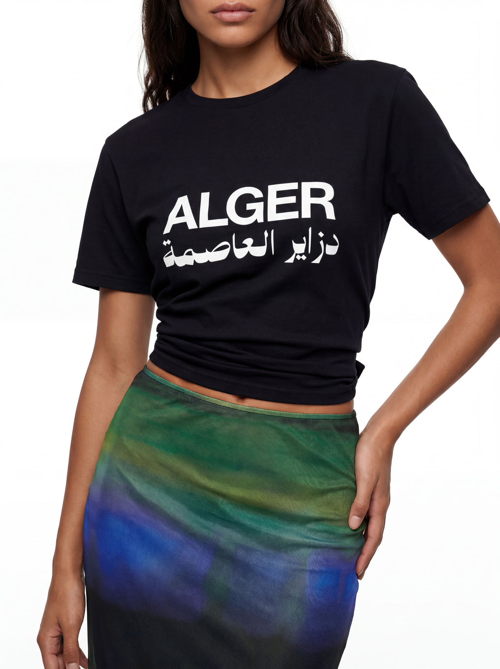 Alger Black Tee