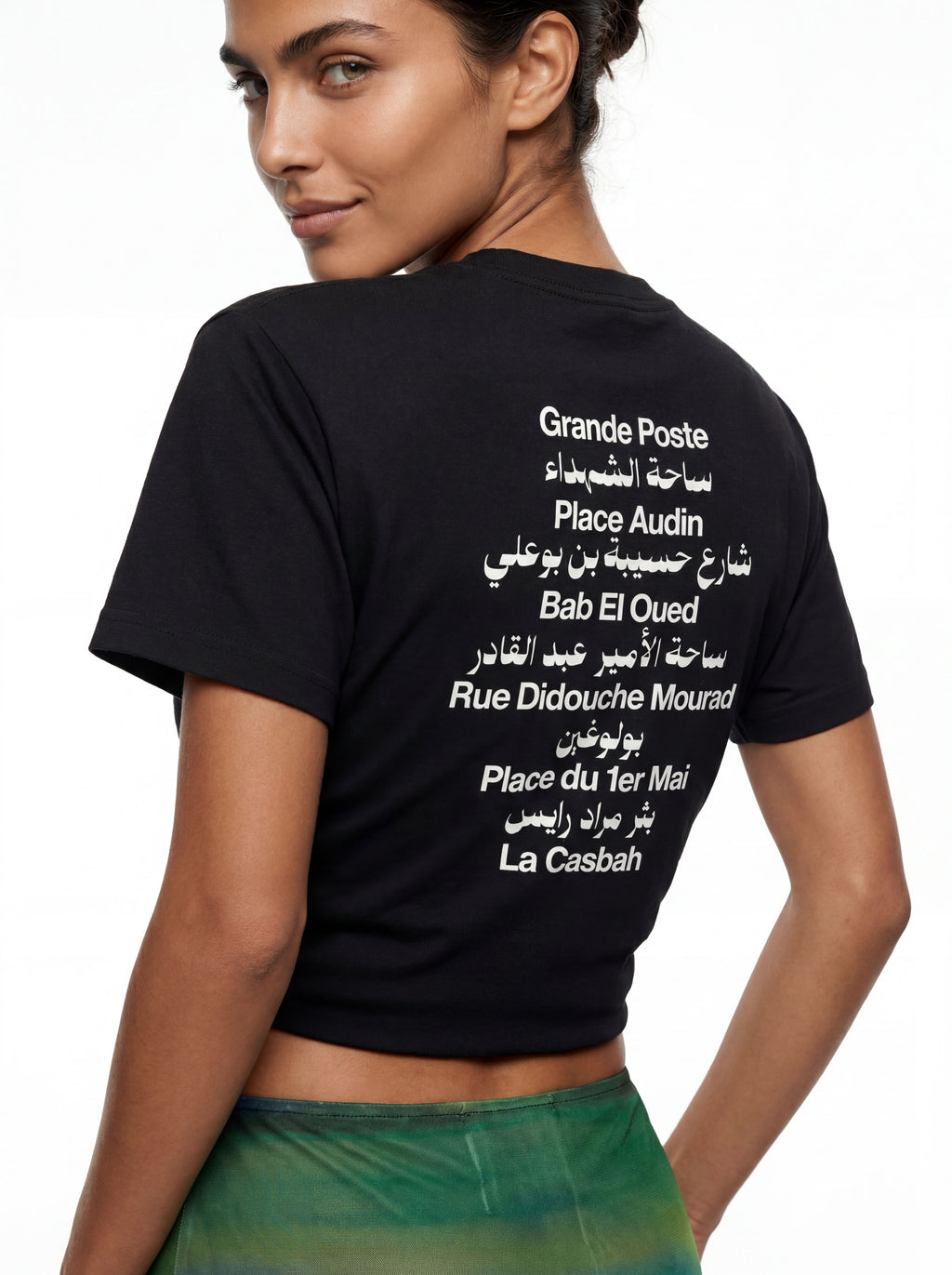 Alger Black Tee