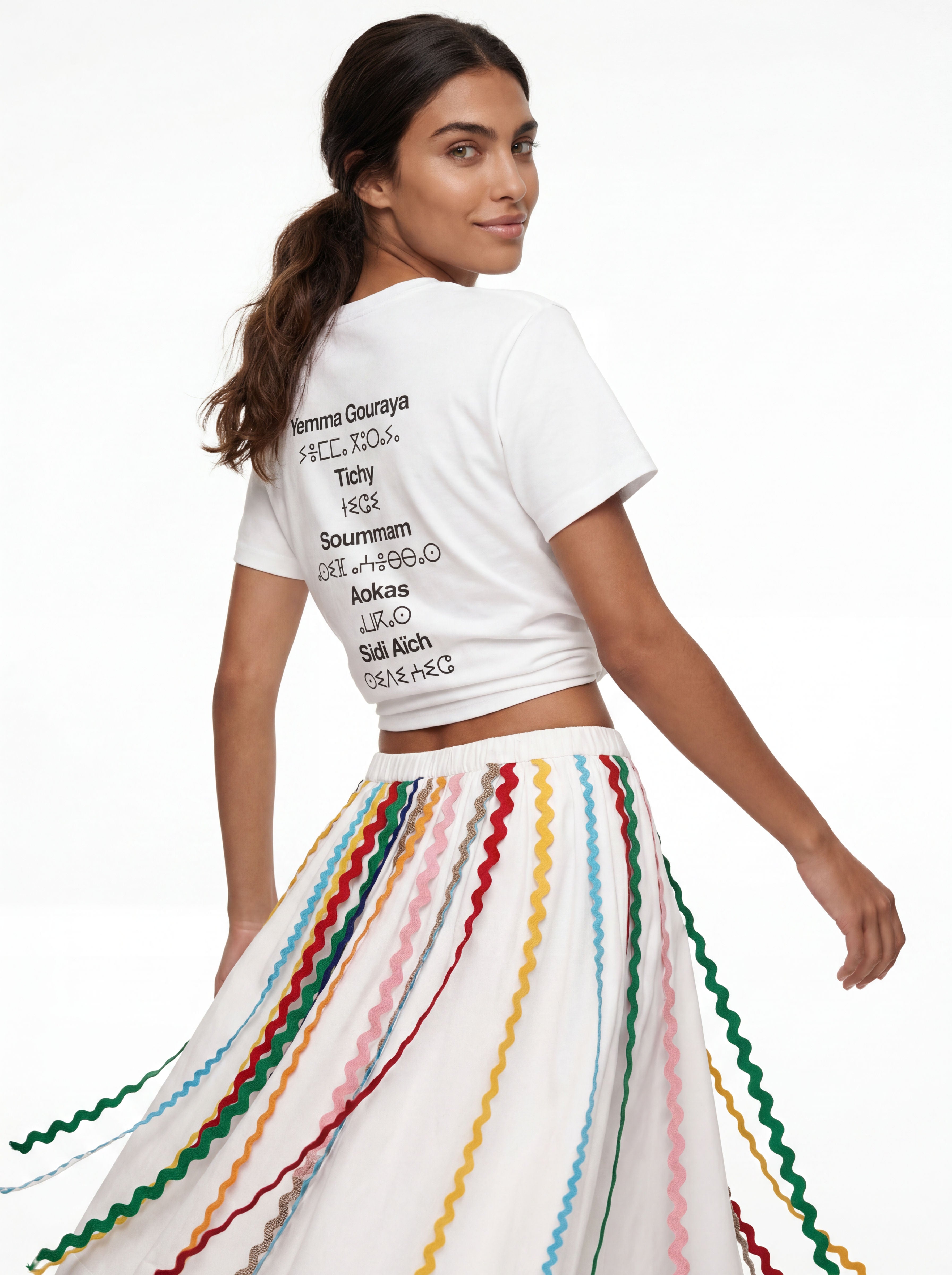 Bejaia White Tee