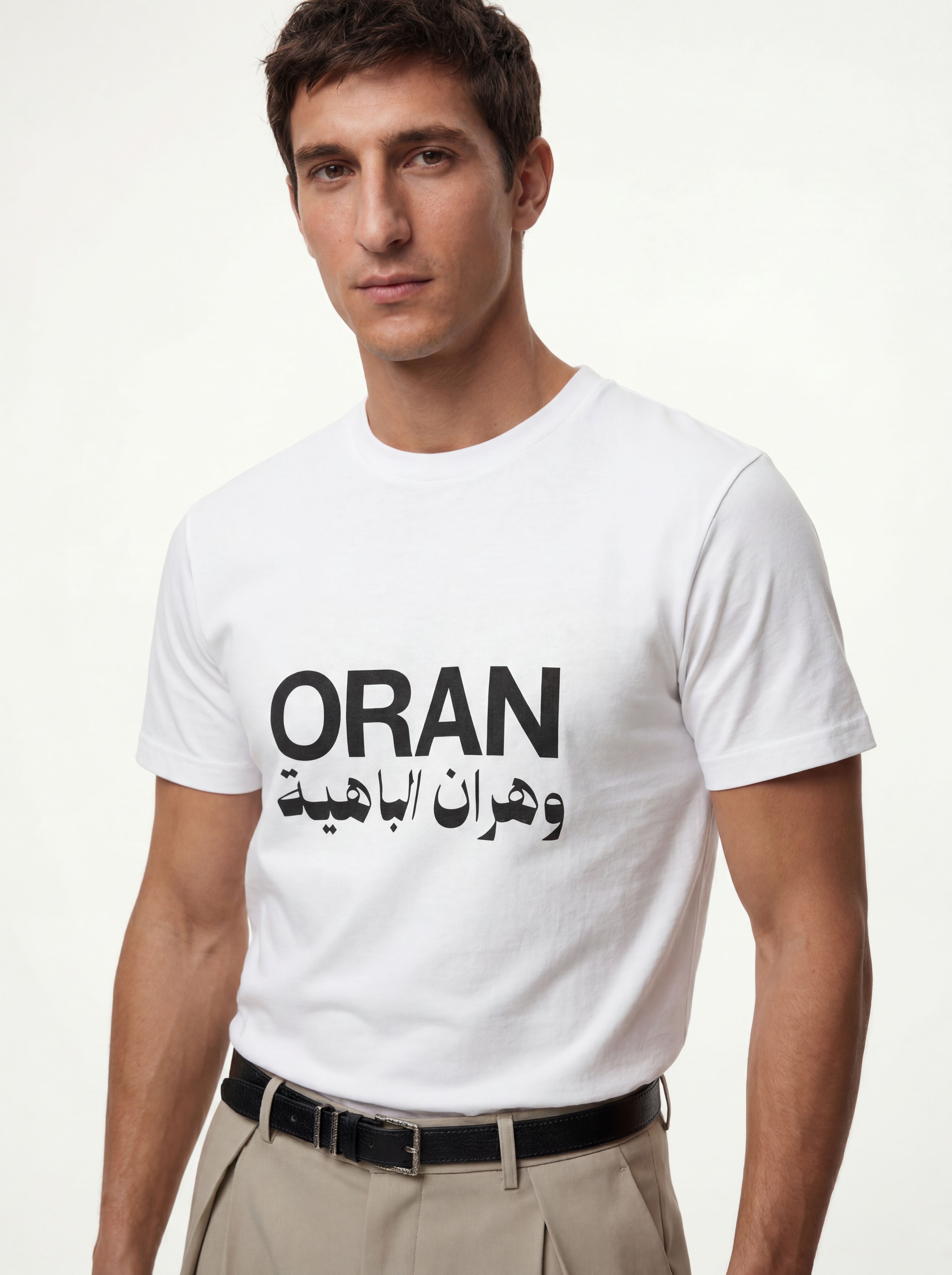Oran White Tee