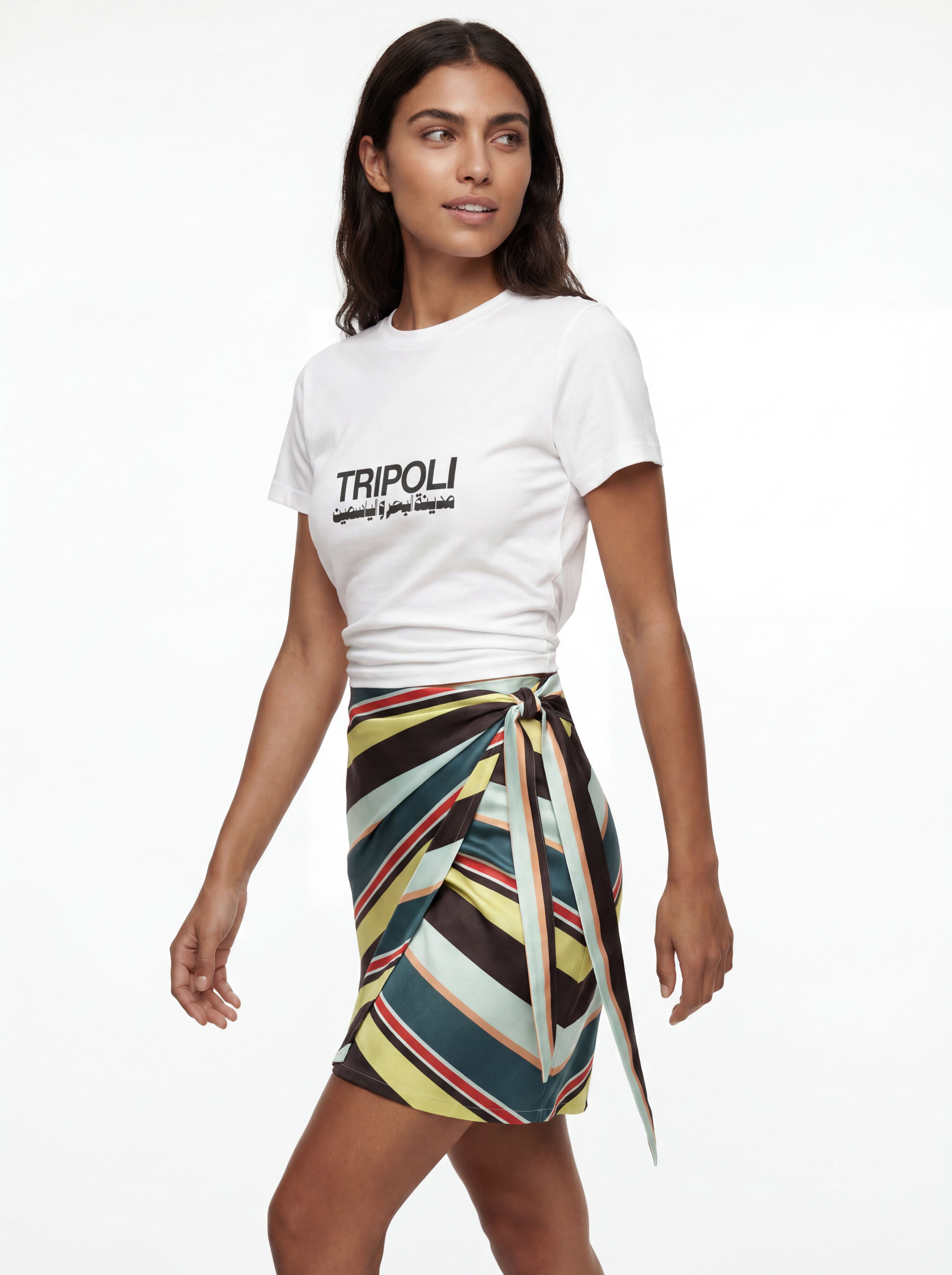 Tripoli White Tee