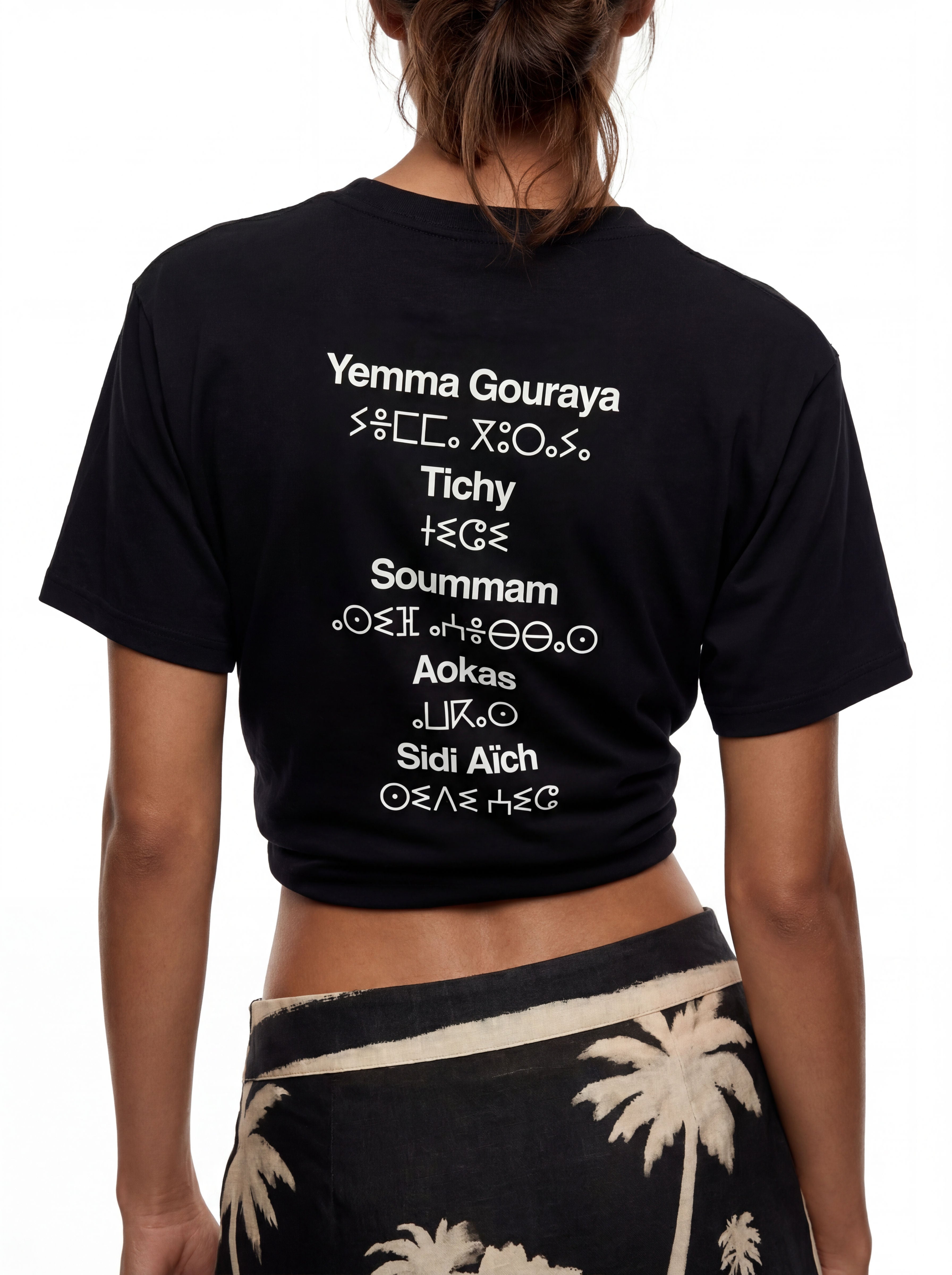 Bejaia Black Tee