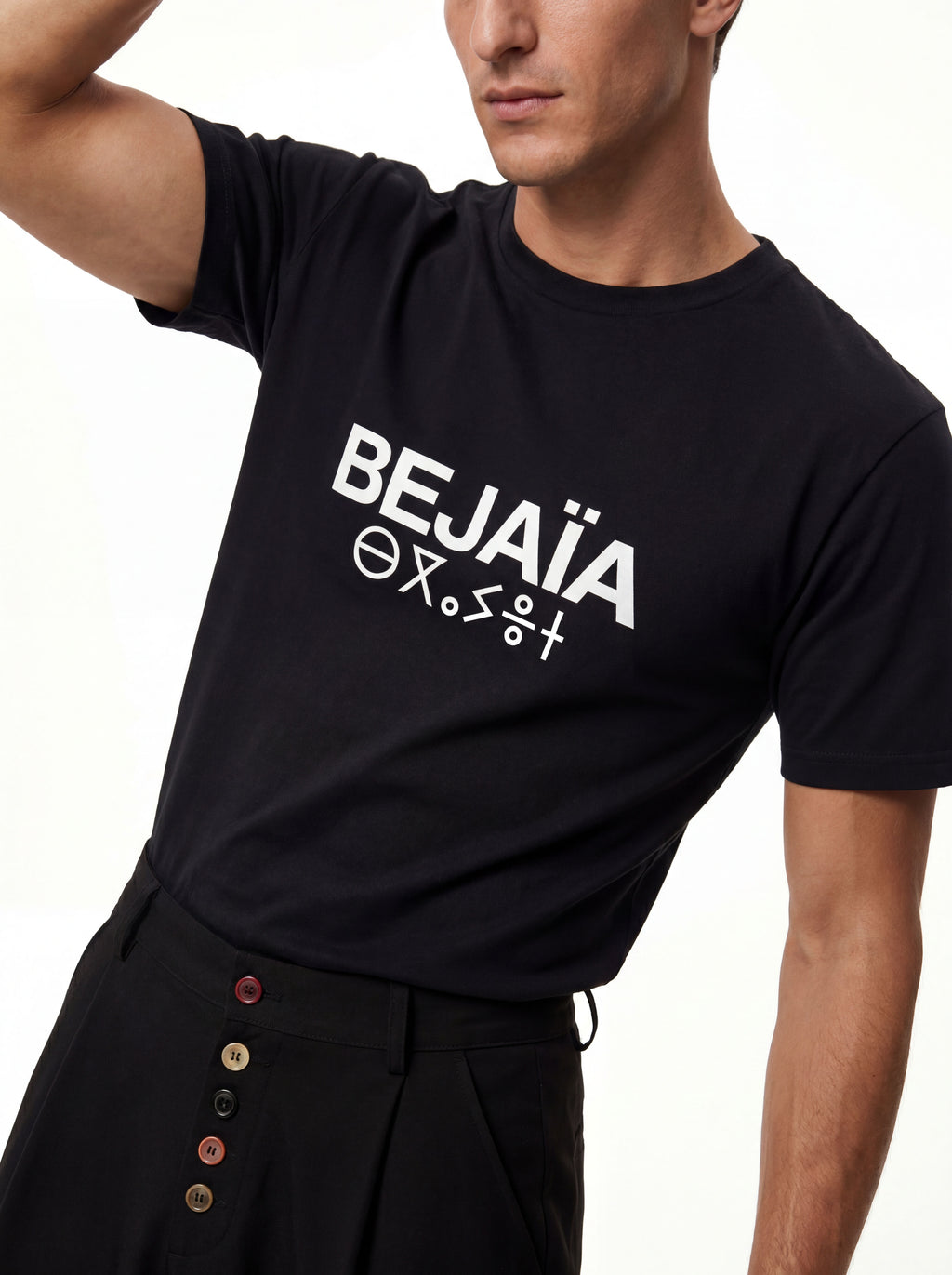 Bejaia Black Tee