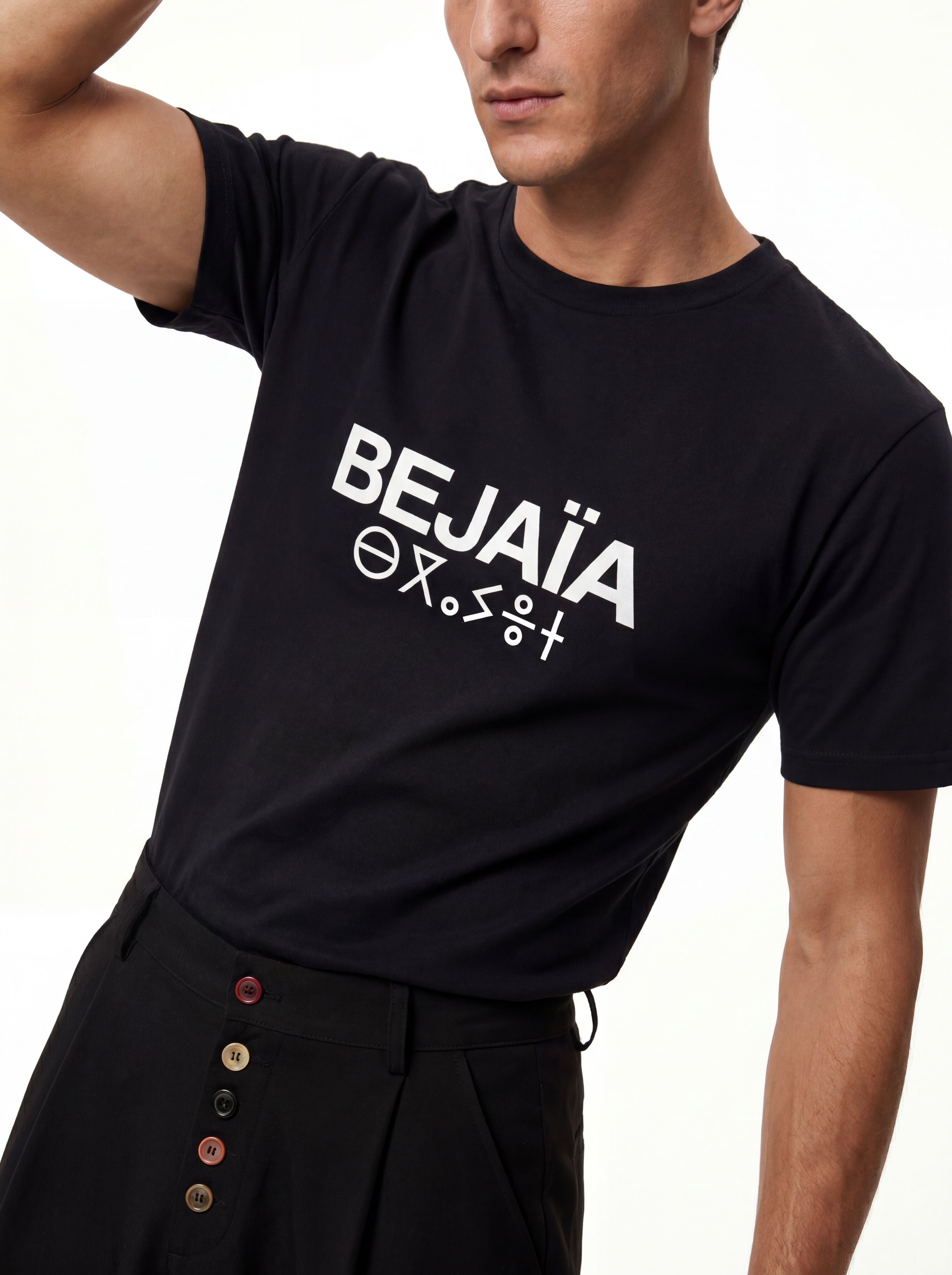 Bejaia Black Tee