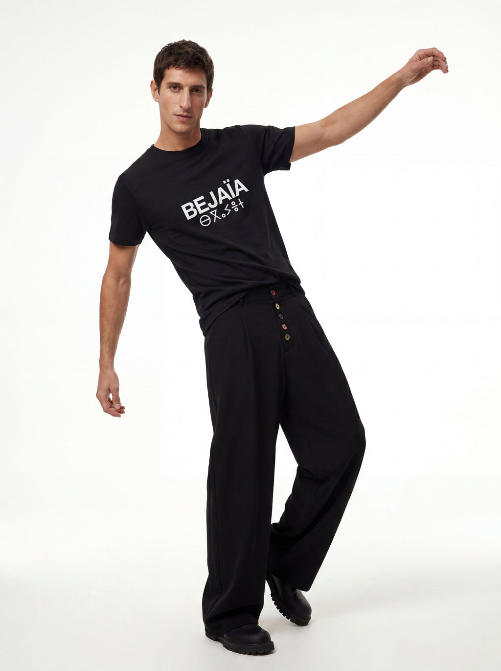 Bejaia Black Tee