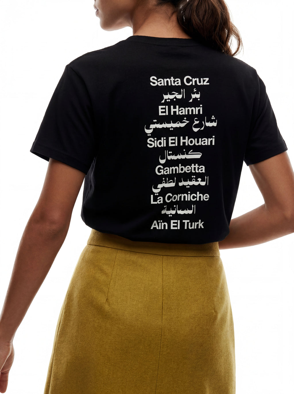 Oran Black Tee