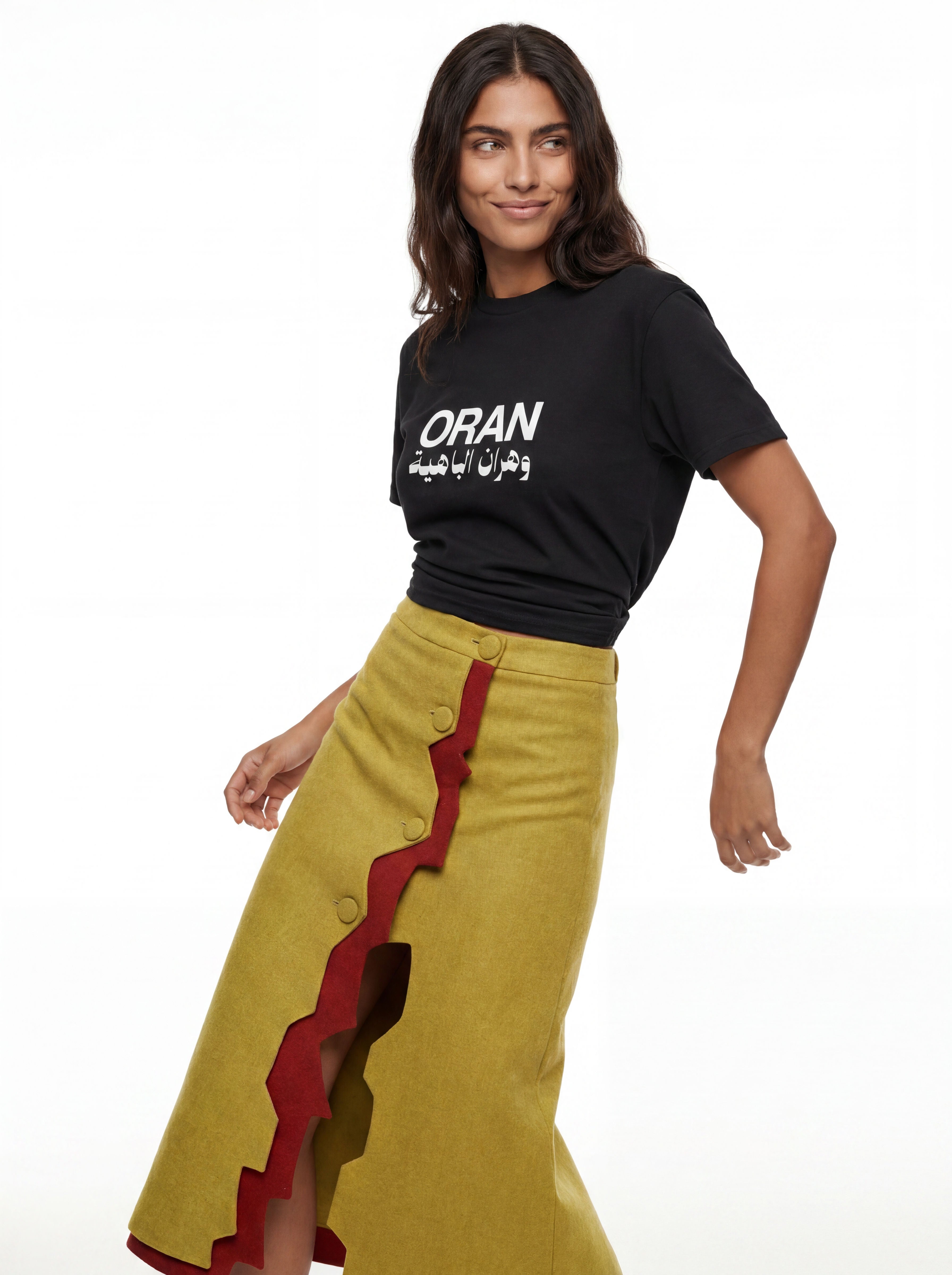 Oran Black Tee