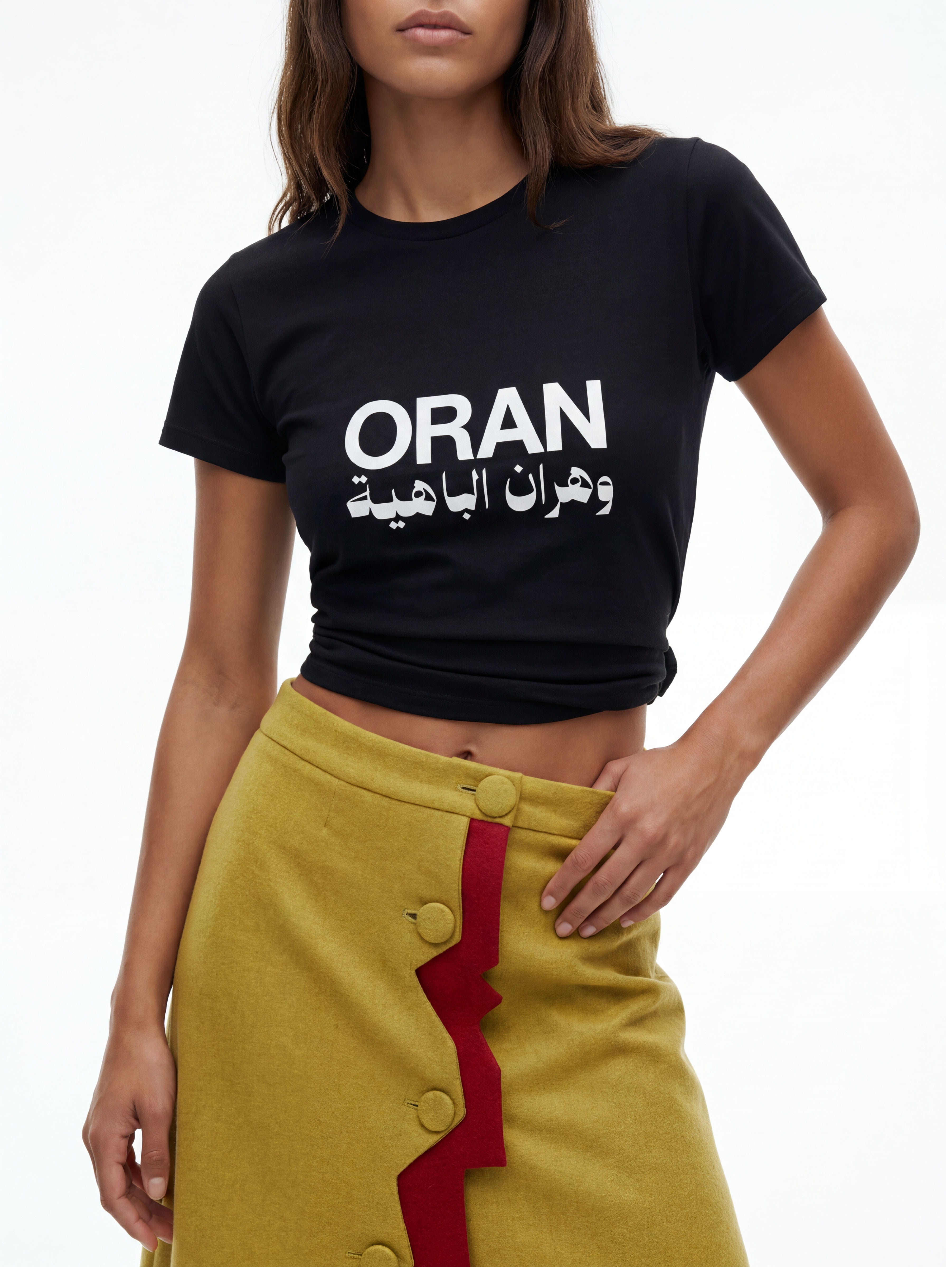 Oran Black Tee