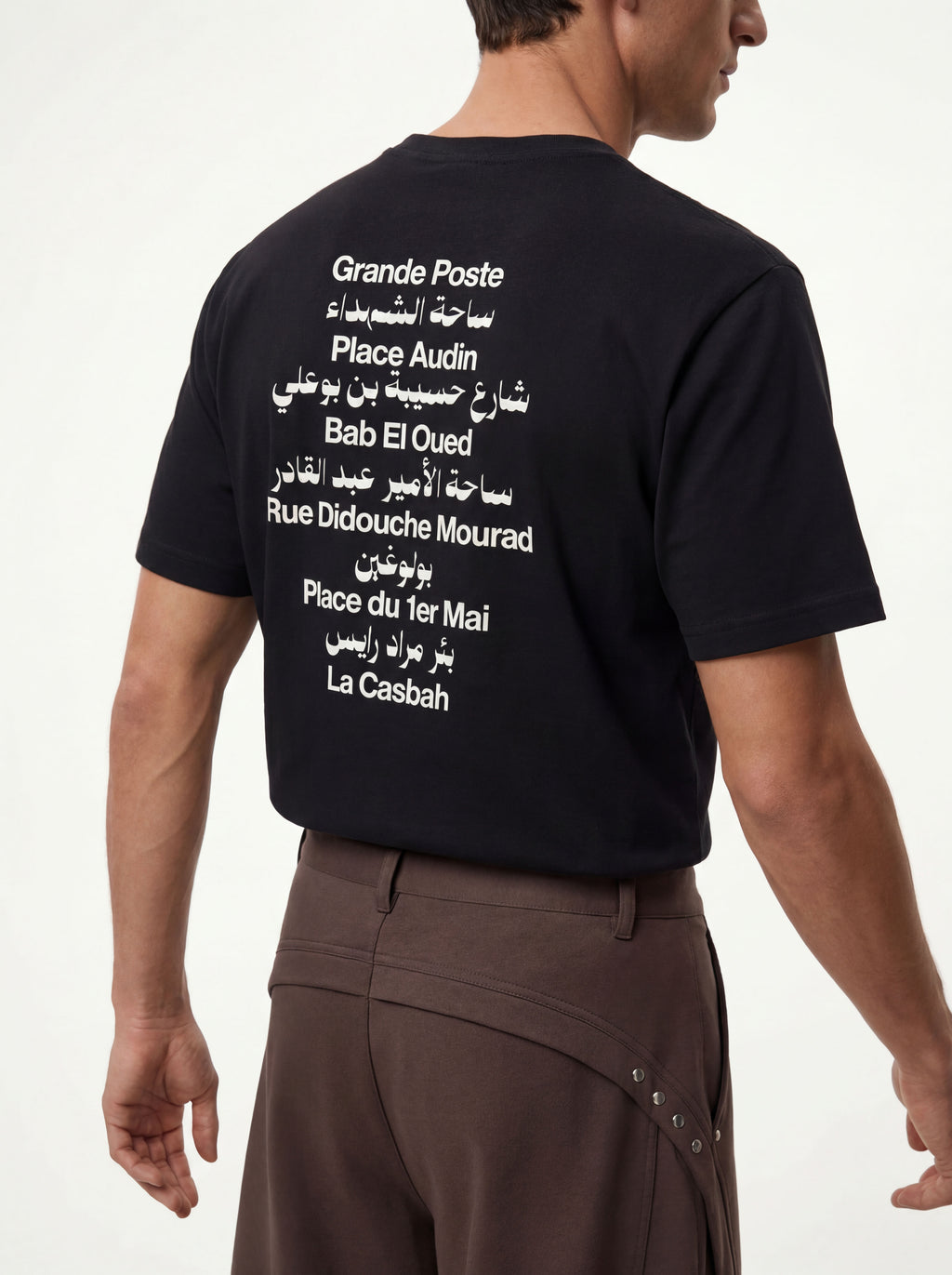 Alger Black Tee