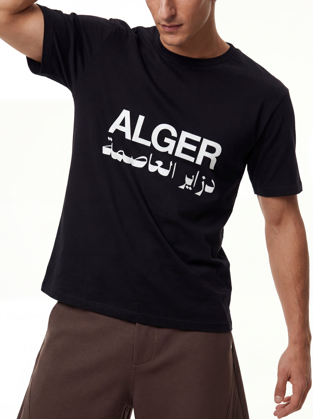 Alger Black Tee
