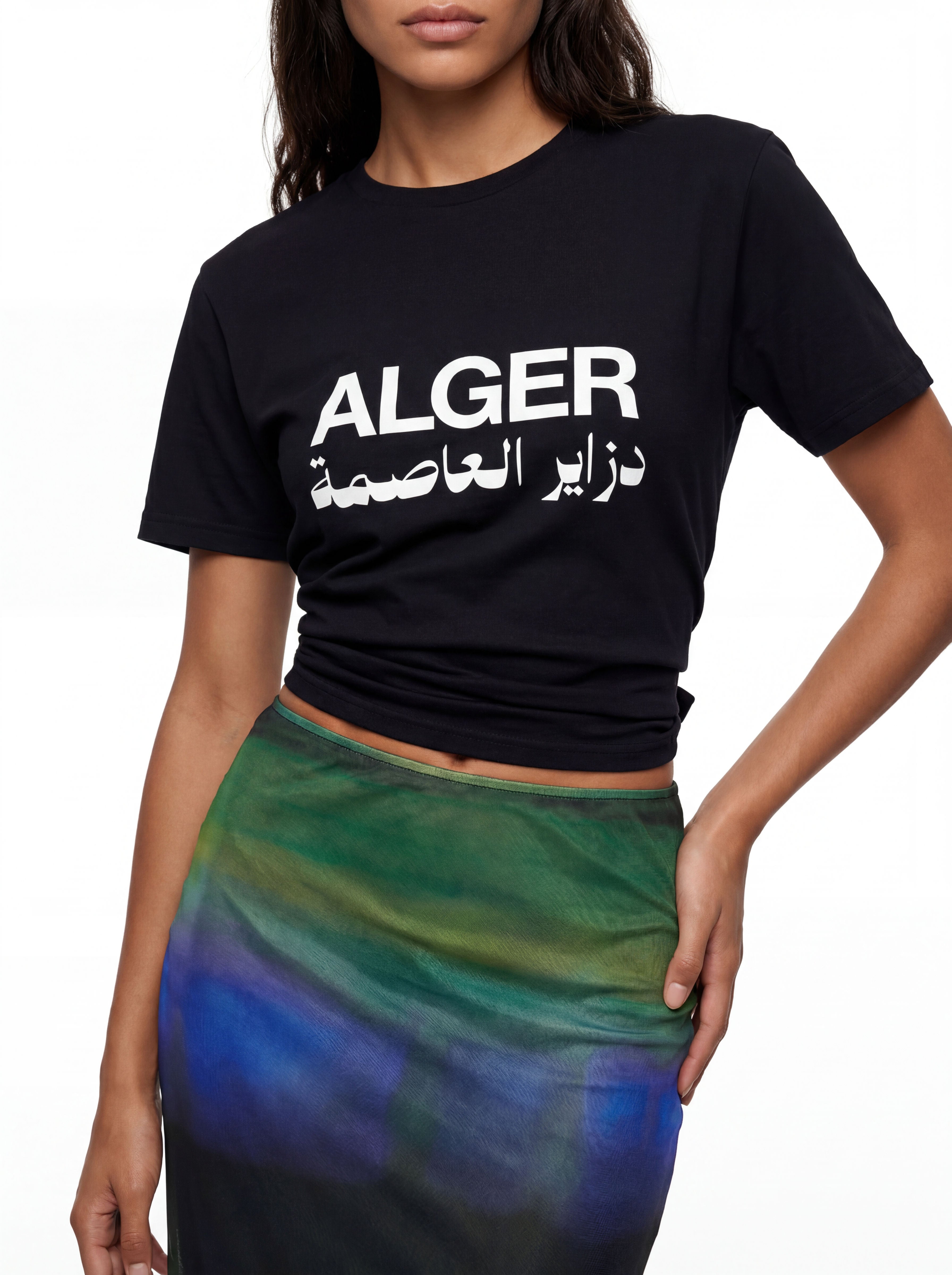 Alger Black Tee