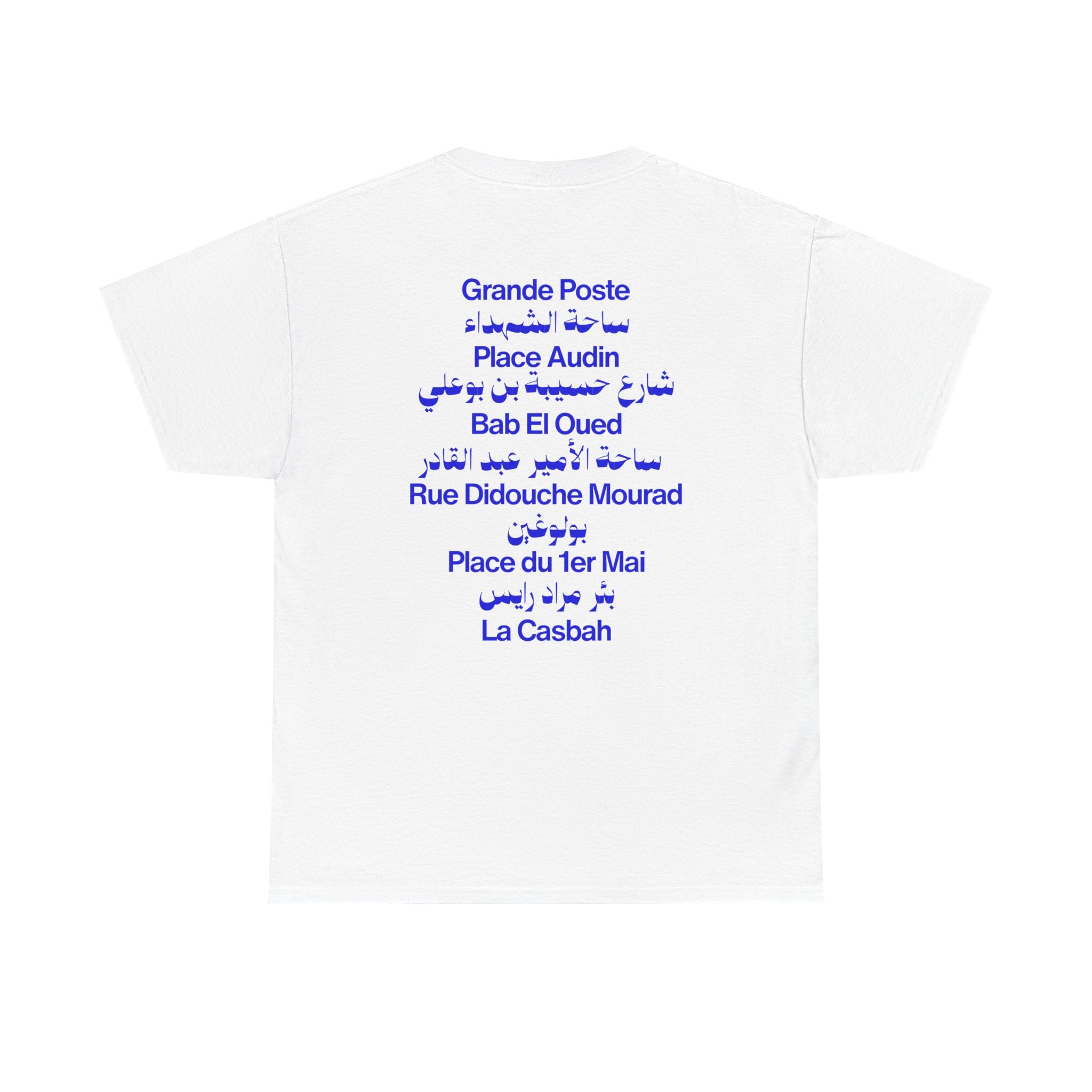 Alger White-Blue Tee