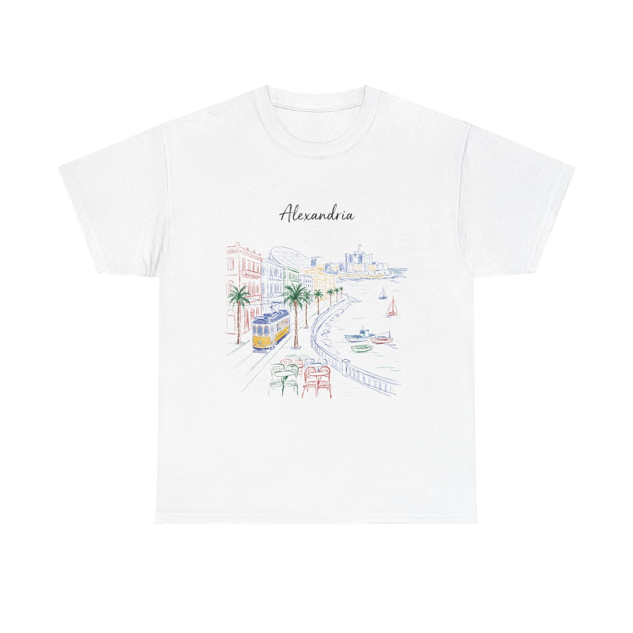 Alexandria 06. White Tee